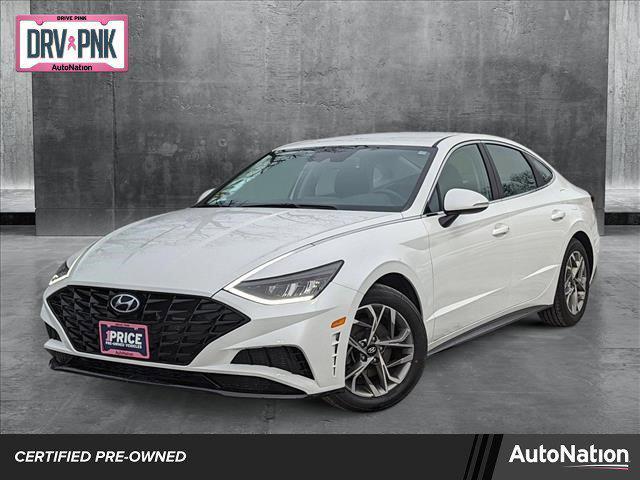 used 2021 Hyundai Sonata car, priced at $18,410