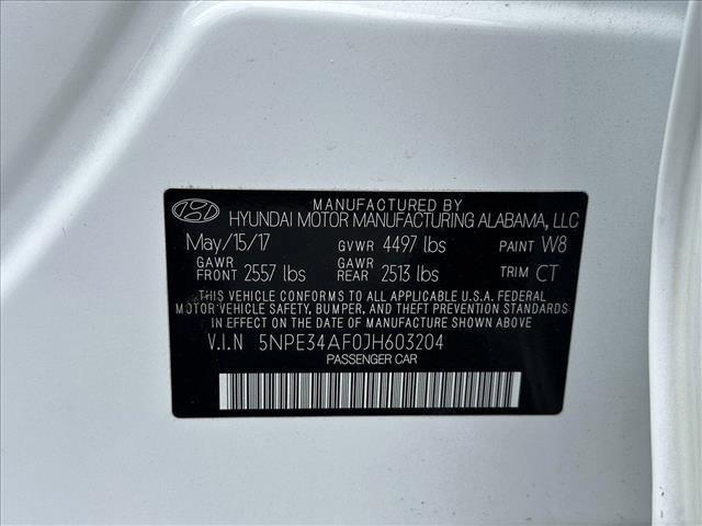 used 2018 Hyundai Sonata car, priced at $17,350