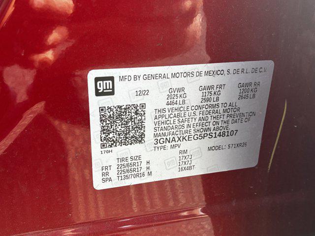 used 2023 Chevrolet Equinox car, priced at $22,202