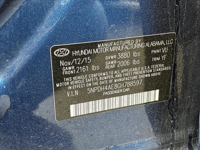 used 2016 Hyundai Elantra car, priced at $8,700