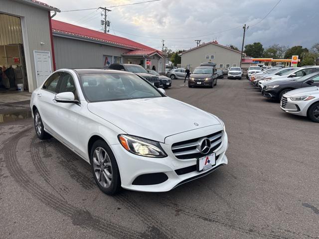 used 2015 Mercedes-Benz C-Class car, priced at $15,498