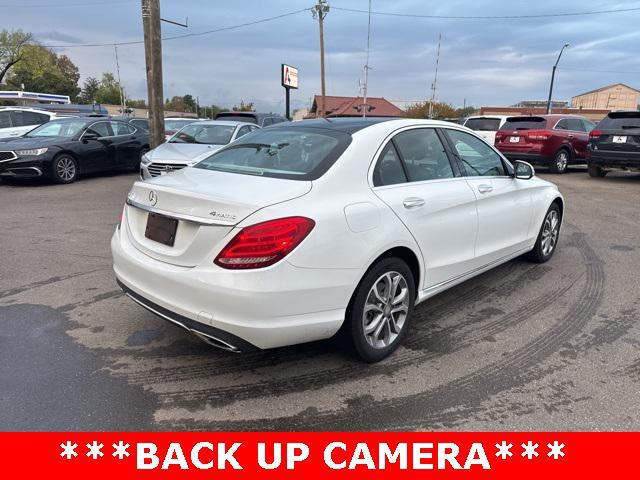 used 2015 Mercedes-Benz C-Class car, priced at $15,798