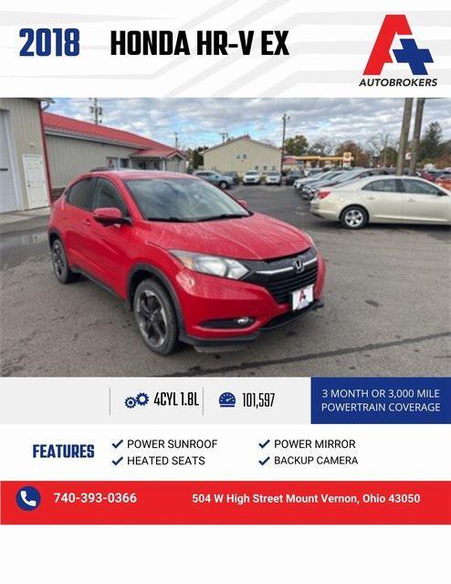 used 2018 Honda HR-V car, priced at $14,598
