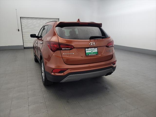 used 2018 Hyundai Santa Fe Sport car, priced at $15,995