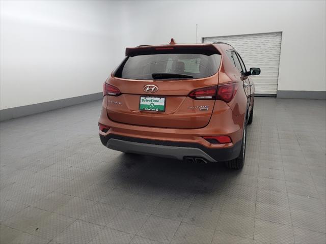 used 2018 Hyundai Santa Fe Sport car, priced at $15,995