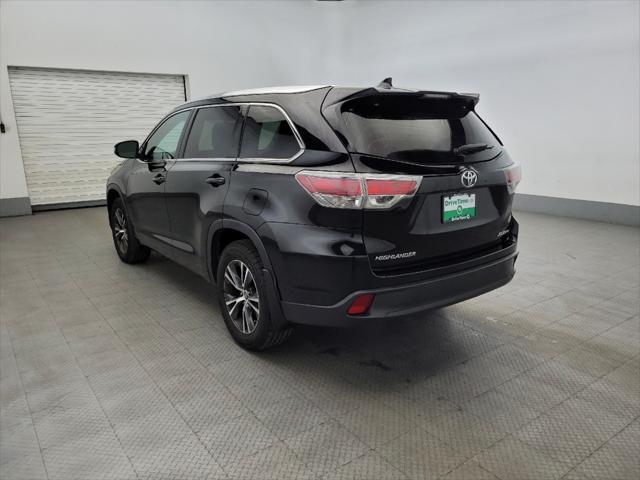 used 2016 Toyota Highlander car, priced at $20,795