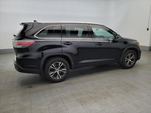 used 2016 Toyota Highlander car, priced at $20,795