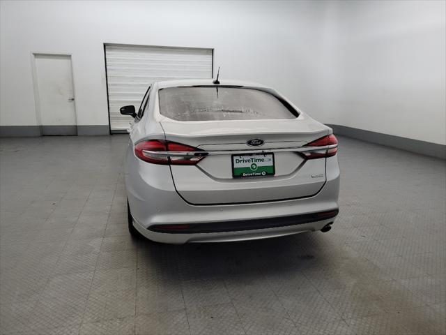 used 2018 Ford Fusion car, priced at $15,695