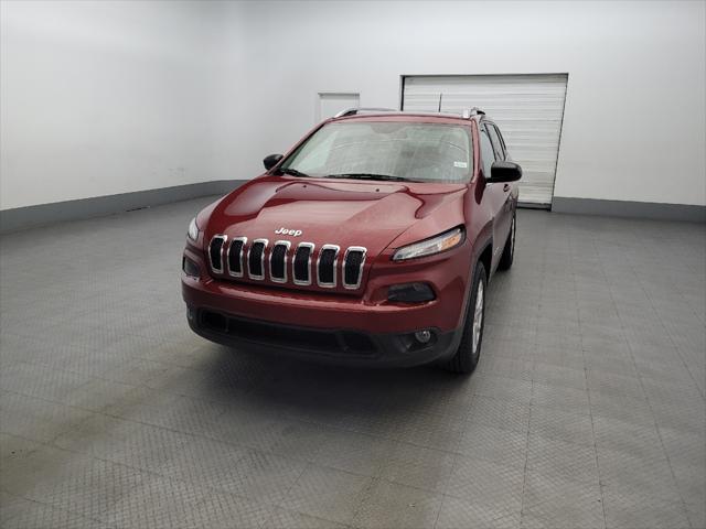 used 2017 Jeep Cherokee car, priced at $18,395