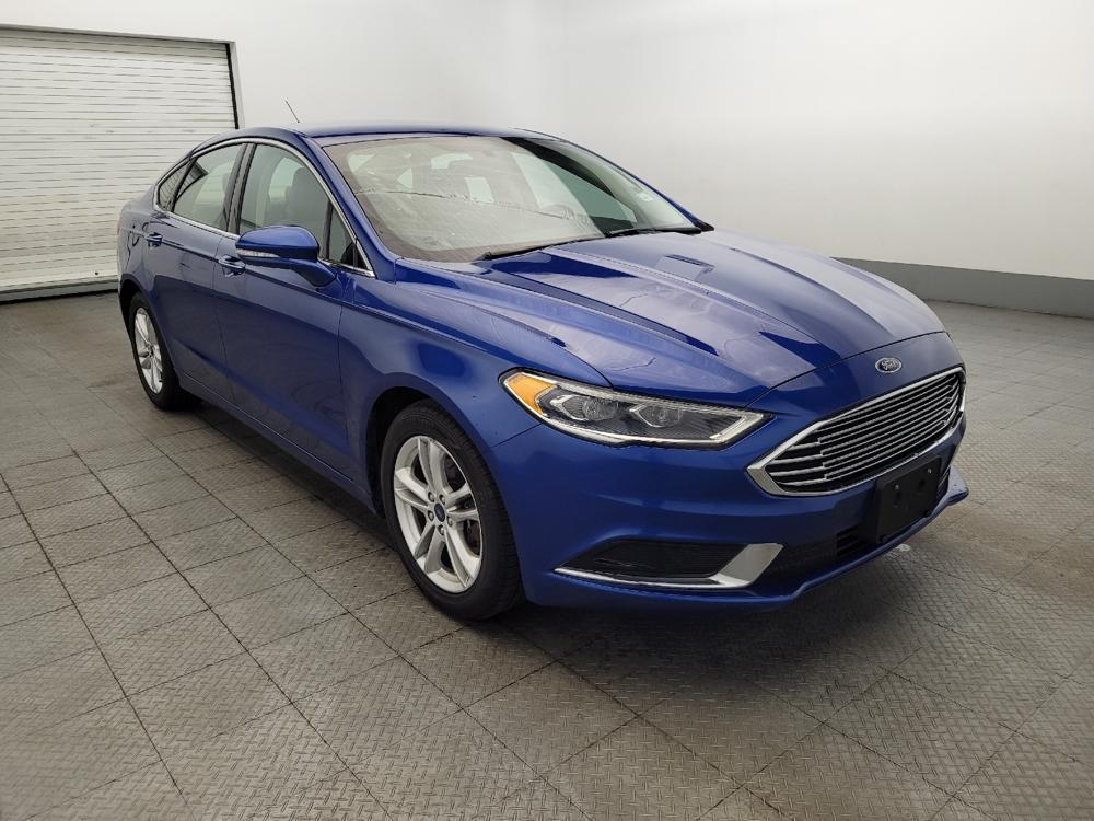 used 2018 Ford Fusion car, priced at $13,195