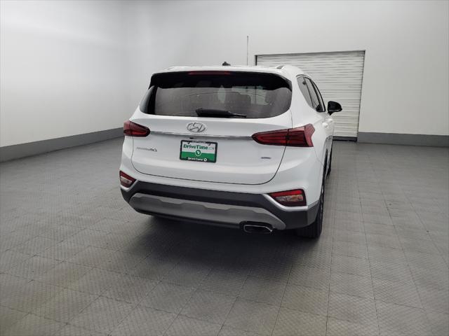 used 2019 Hyundai Santa Fe car, priced at $18,095