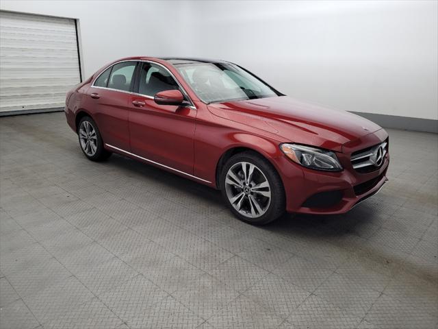 used 2018 Mercedes-Benz C-Class car, priced at $24,595