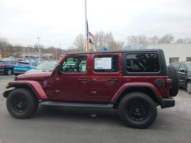 used 2021 Jeep Wrangler Unlimited car, priced at $32,999