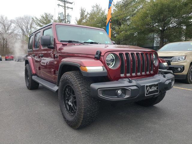 used 2021 Jeep Wrangler Unlimited car, priced at $32,999