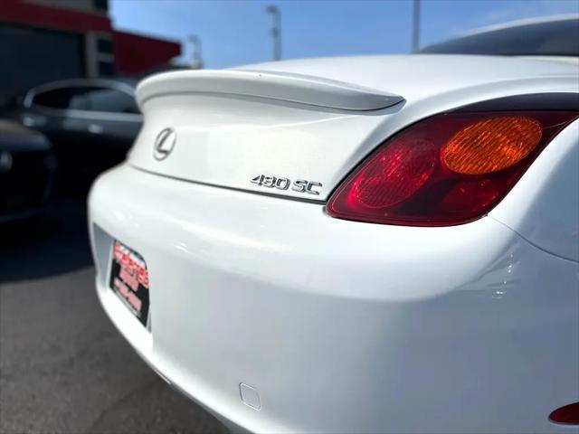 used 2004 Lexus SC 430 car, priced at $10,980