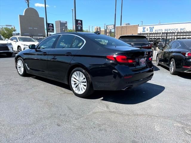 used 2021 BMW 530 car, priced at $27,800