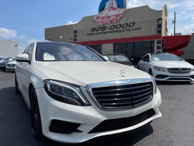 used 2015 Mercedes-Benz S-Class car, priced at $23,800