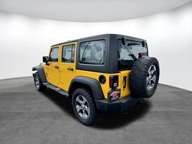 used 2015 Jeep Wrangler Unlimited car, priced at $16,980