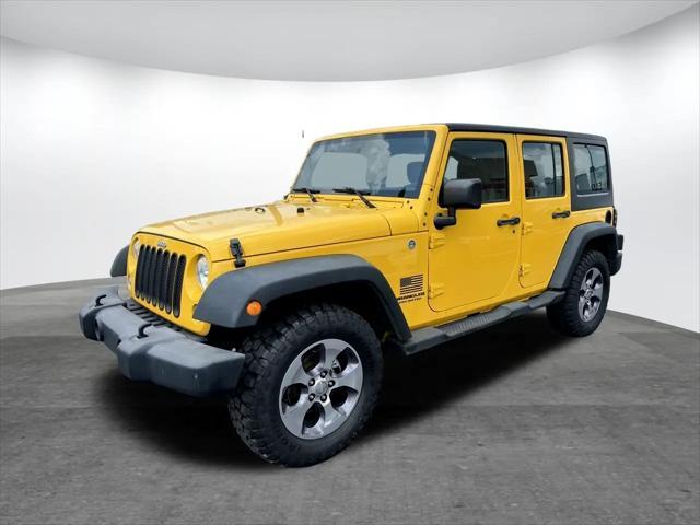 used 2015 Jeep Wrangler Unlimited car, priced at $16,980