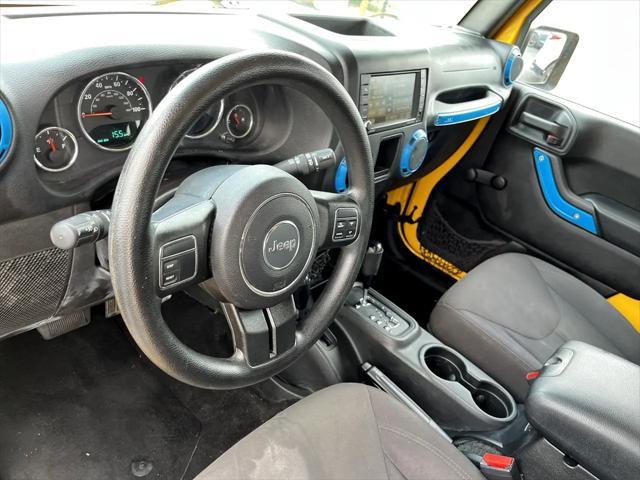 used 2015 Jeep Wrangler Unlimited car, priced at $16,980