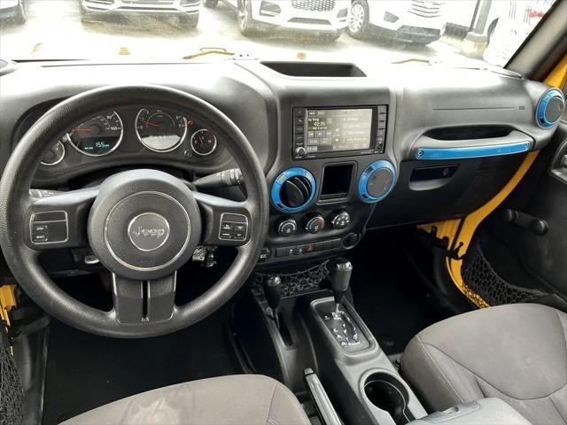 used 2015 Jeep Wrangler Unlimited car, priced at $16,980