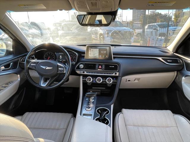 used 2019 Genesis G70 car, priced at $25,800