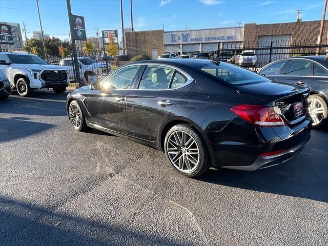 used 2019 Genesis G70 car, priced at $25,800