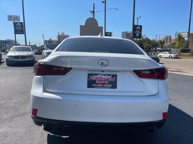 used 2015 Lexus IS 250 car, priced at $16,780