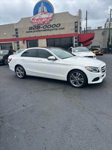 used 2017 Mercedes-Benz C-Class car, priced at $15,880