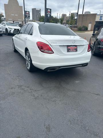 used 2017 Mercedes-Benz C-Class car, priced at $15,880