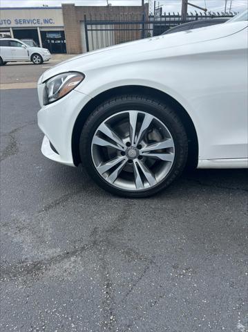 used 2017 Mercedes-Benz C-Class car, priced at $15,880