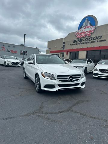 used 2017 Mercedes-Benz C-Class car, priced at $15,880