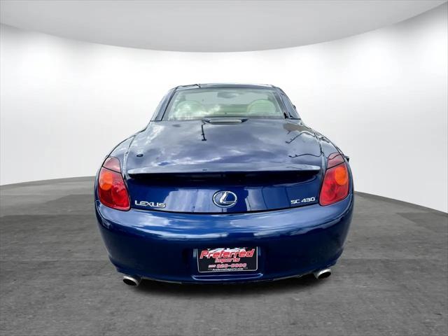 used 2002 Lexus SC 430 car, priced at $11,880