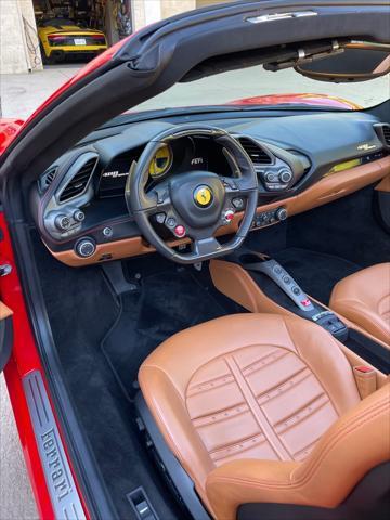 used 2017 Ferrari 488 Spider car, priced at $298,500