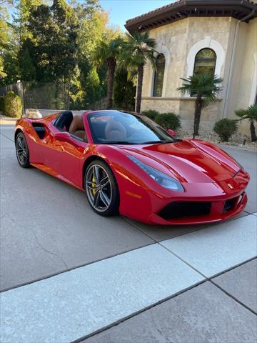 used 2017 Ferrari 488 Spider car, priced at $298,500