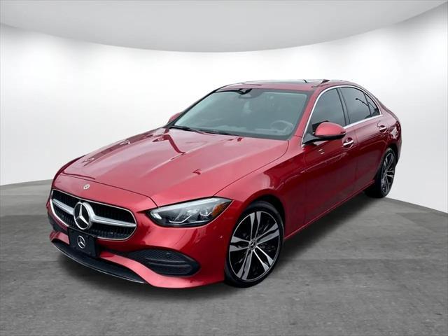 used 2022 Mercedes-Benz C-Class car, priced at $28,800
