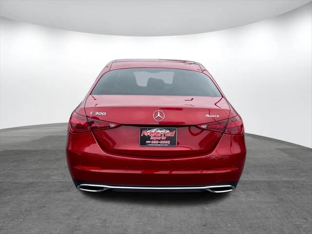 used 2022 Mercedes-Benz C-Class car, priced at $28,800