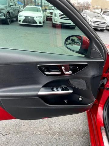 used 2022 Mercedes-Benz C-Class car, priced at $28,800