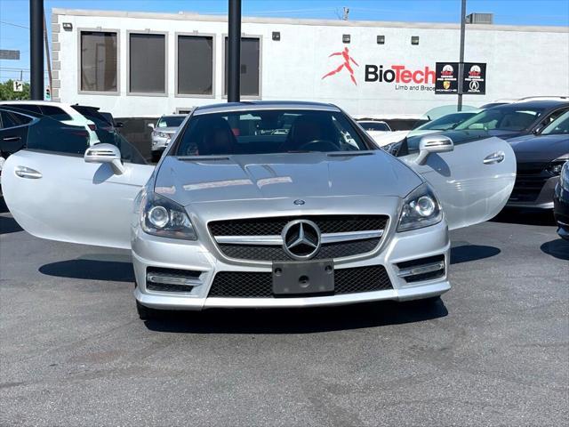 used 2016 Mercedes-Benz SLK-Class car, priced at $23,900