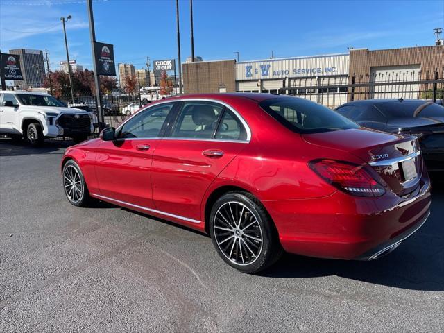 used 2021 Mercedes-Benz C-Class car, priced at $24,680