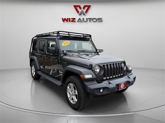 used 2019 Jeep Wrangler Unlimited car, priced at $23,999