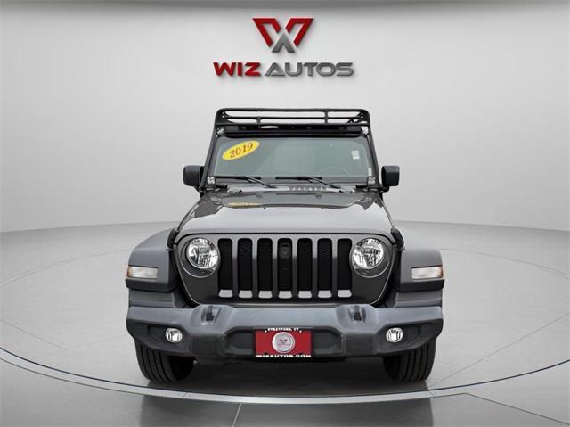 used 2019 Jeep Wrangler Unlimited car, priced at $23,999