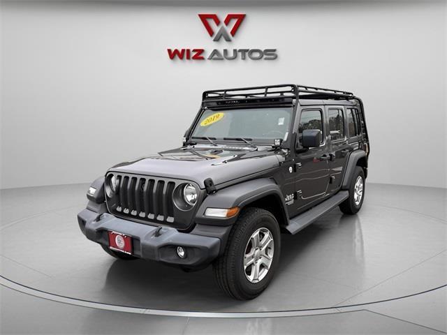 used 2019 Jeep Wrangler Unlimited car, priced at $23,999