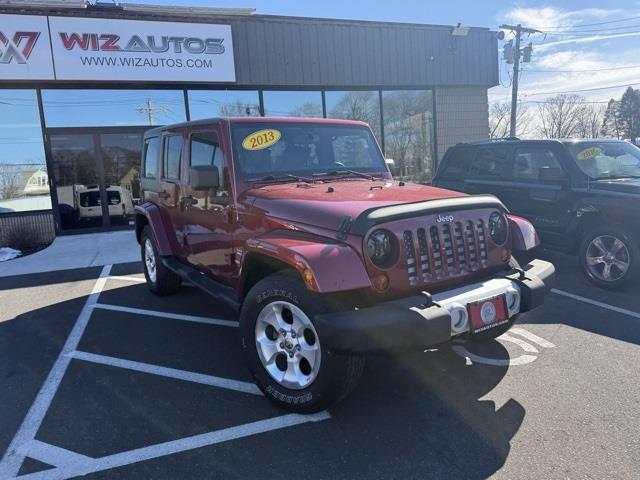 used 2013 Jeep Wrangler Unlimited car, priced at $17,631