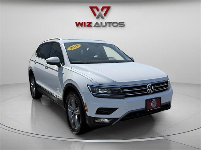 used 2018 Volkswagen Tiguan car, priced at $17,615