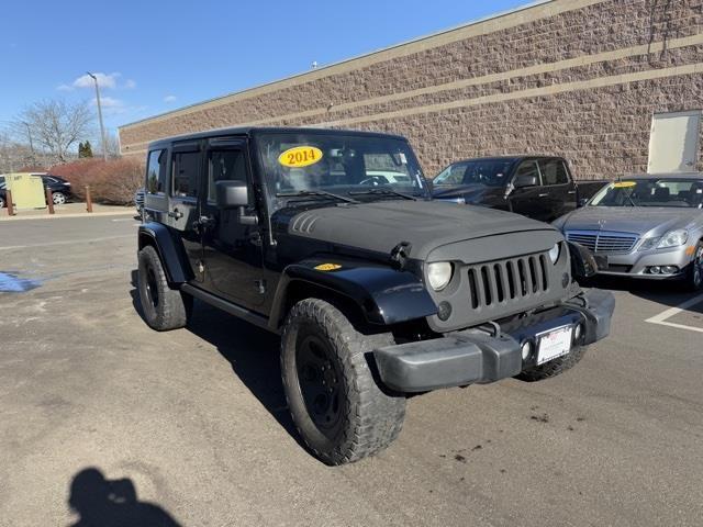 used 2014 Jeep Wrangler Unlimited car, priced at $16,421