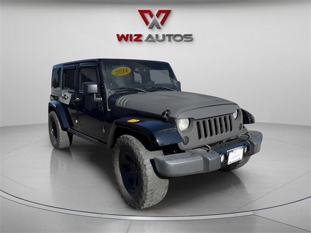used 2014 Jeep Wrangler Unlimited car, priced at $15,331