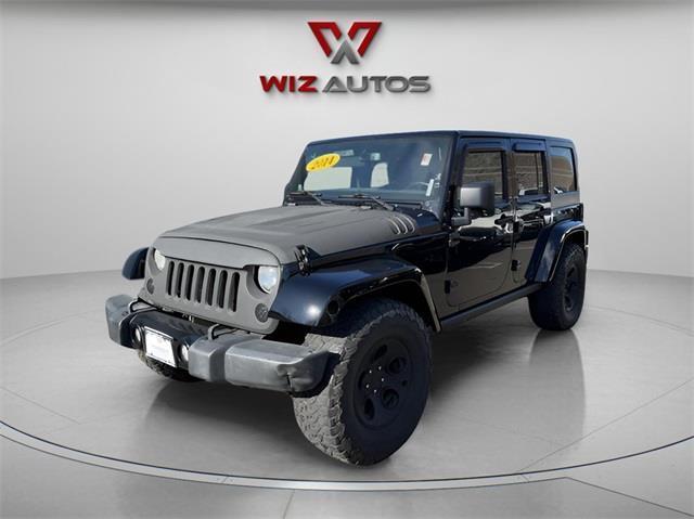 used 2014 Jeep Wrangler Unlimited car, priced at $15,415