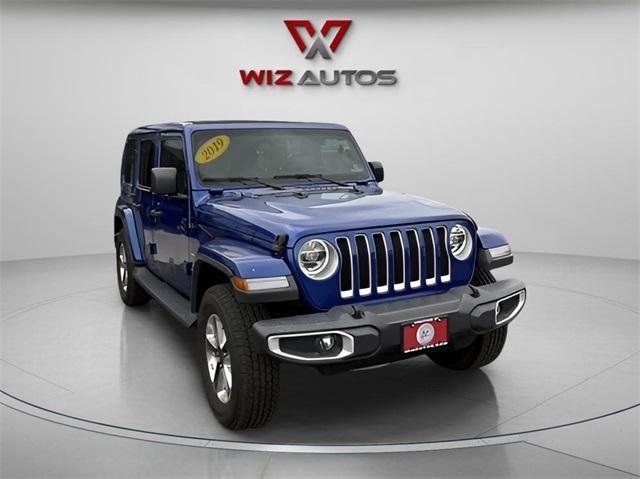 used 2019 Jeep Wrangler Unlimited car, priced at $25,728