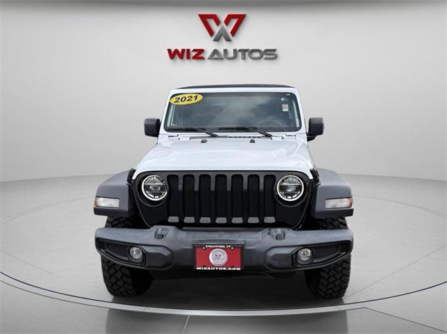 used 2021 Jeep Wrangler Unlimited car, priced at $28,833